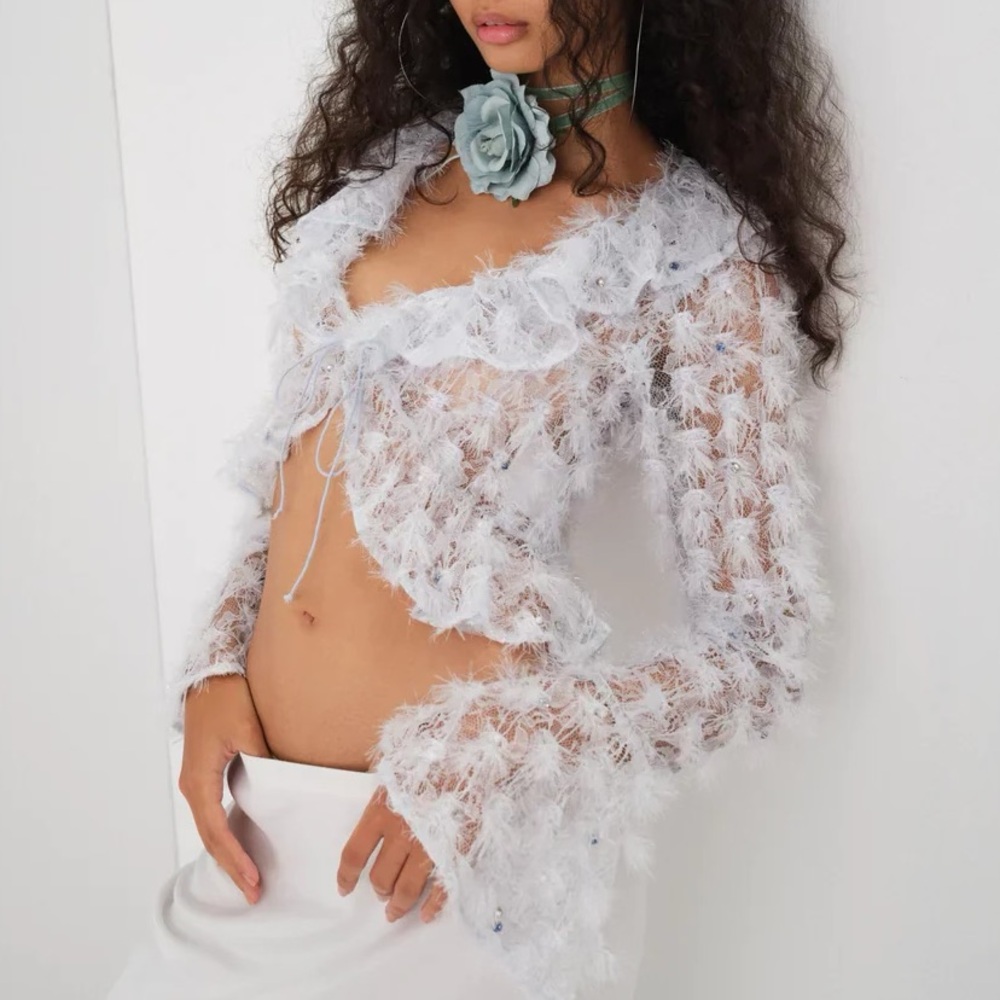 NWT For Love & Lemons Moira Top XXS